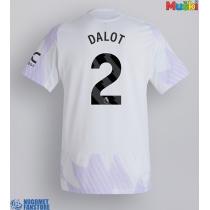 Manchester United Diogo Dalot #2 Gostujuci Dres 2025-26 Kratak Rukav
